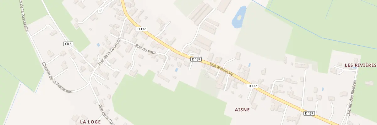 Plan du 22B Rue nationale à Chaillé-les-Marais