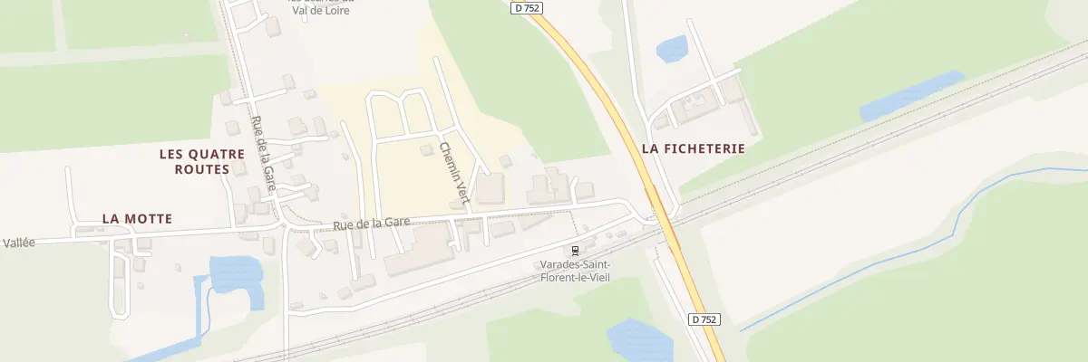 Plan du 48 Rue de la Gare à Loireauxence