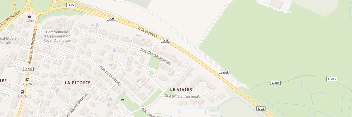 Plan du 40 Rue des Bécassines à Royan