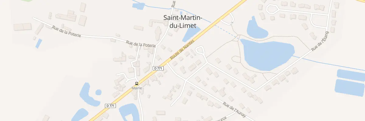 Plan du 3 Rte de Nantes à Saint-Martin-du-Limet