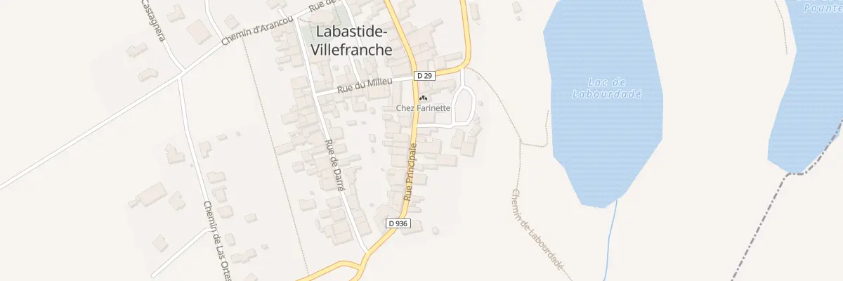 Plan du 5264 La Ville à Labastide-Villefranche