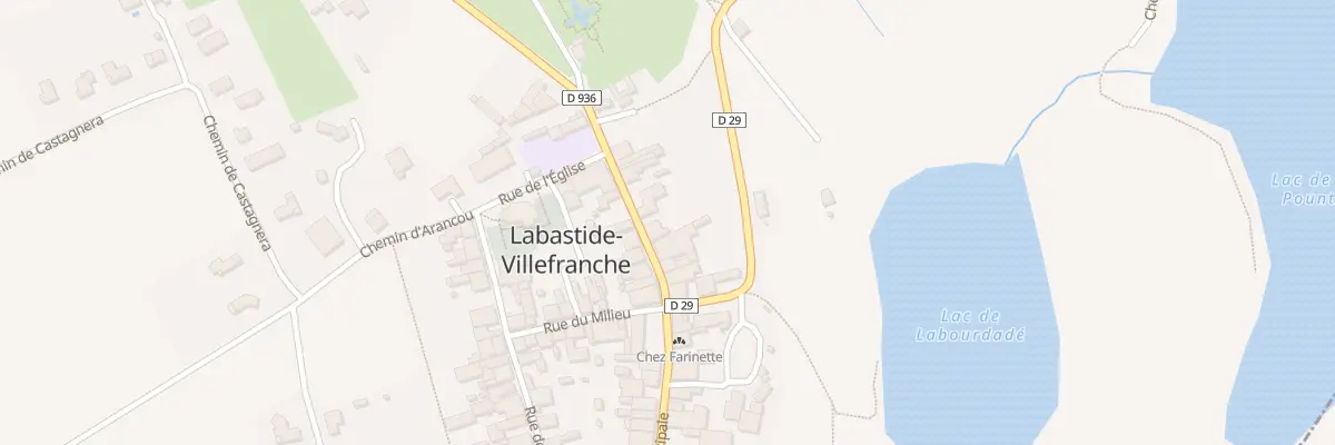 Plan du 5042 La Ville à Labastide-Villefranche