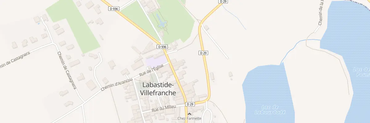 Plan du 5048 La Ville à Labastide-Villefranche