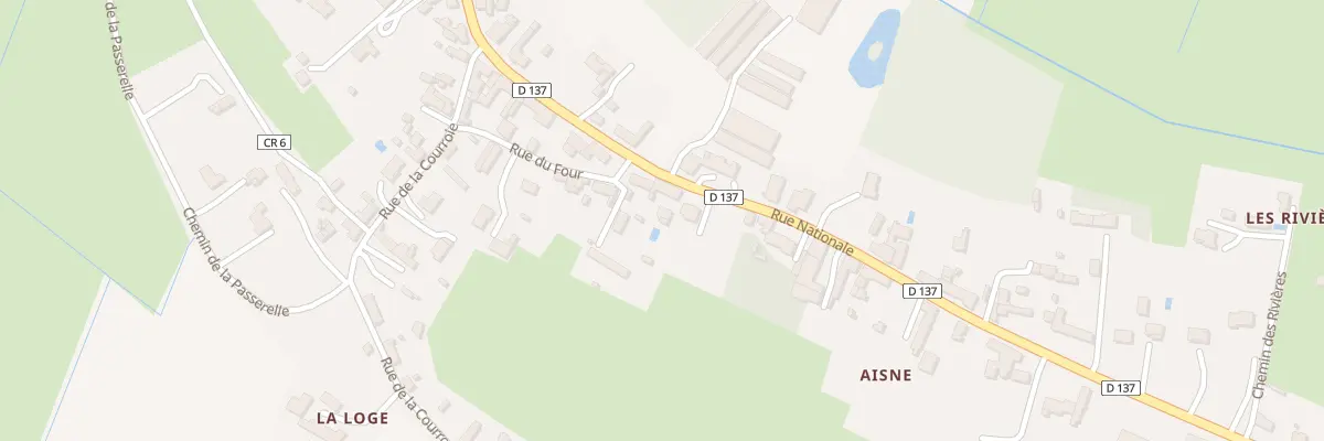 Plan du 22 Rue nationale à Chaillé-les-Marais