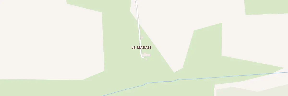 Plan du 689 Che des Marais à La Pellerine