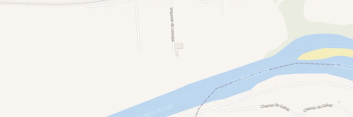 Plan du 275 Imp Lessepts à Labatut
