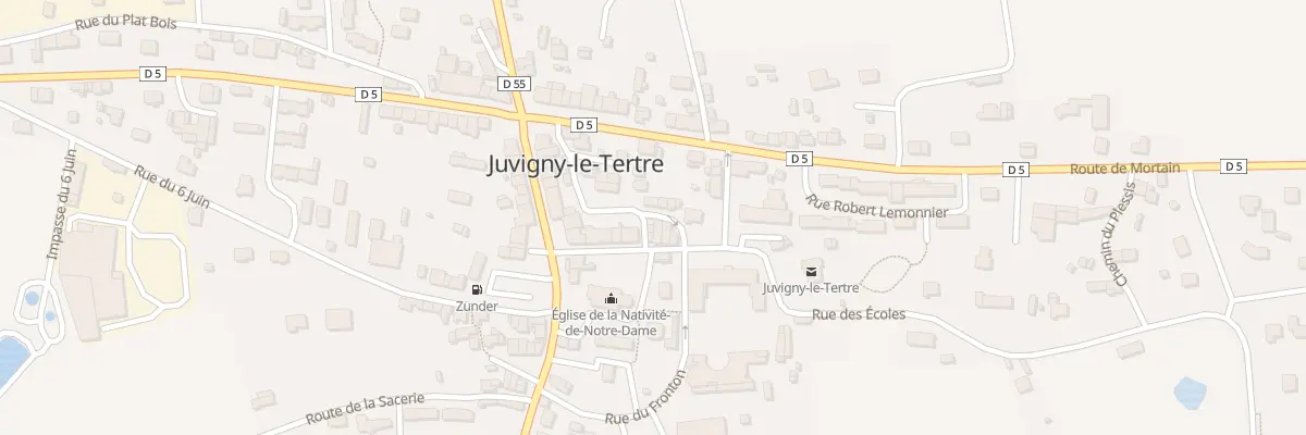 Plan du 24 All des Tilleuls - Juvigny à Juvigny les Vallées