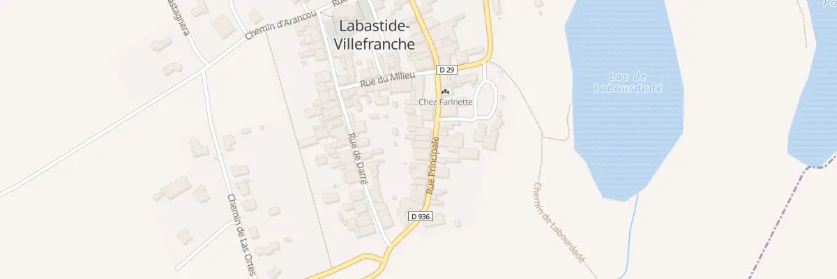 Plan du 5262 La Ville à Labastide-Villefranche
