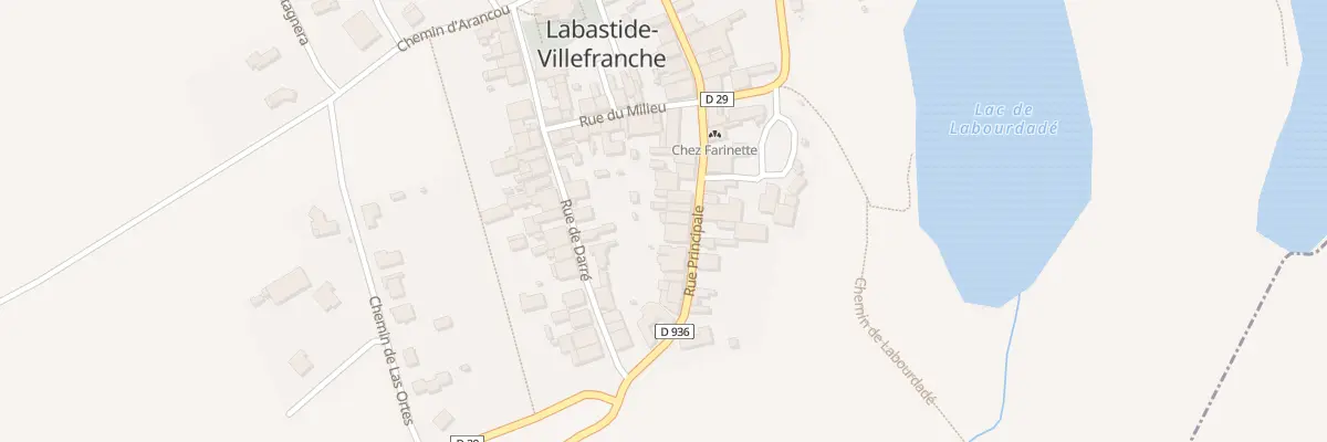 Plan du 5208 La Ville à Labastide-Villefranche