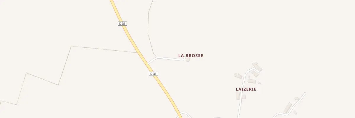 Plan du 2 La Brosse à Landivy