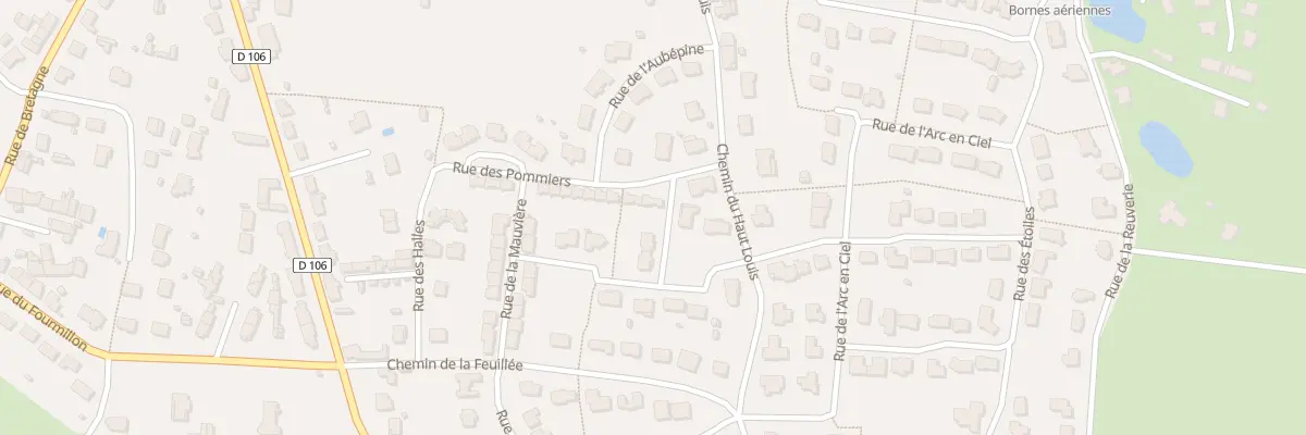 Plan du 24 Rue des Pommiers à Saint-Pierre-la-Cour