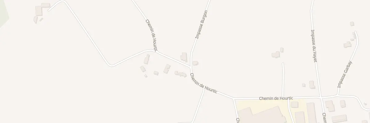 Plan du 580 Che de Hourtic à Labatut