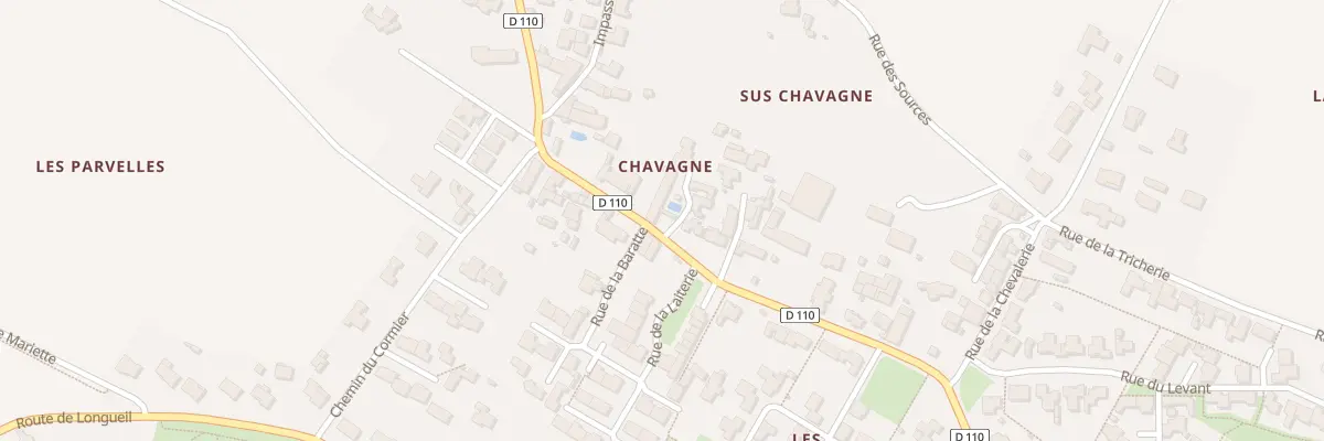 Plan du 22 Rue de Chavagne à Sainte-Soulle