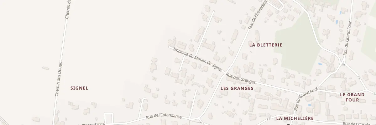 Plan du 111 Imp du Moulin de Signel à Saint-Laurent-de-la-Prée