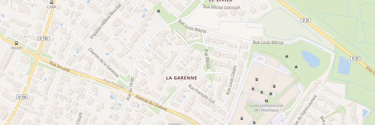 Plan du 6 Rue Dieudonné Costes à Royan