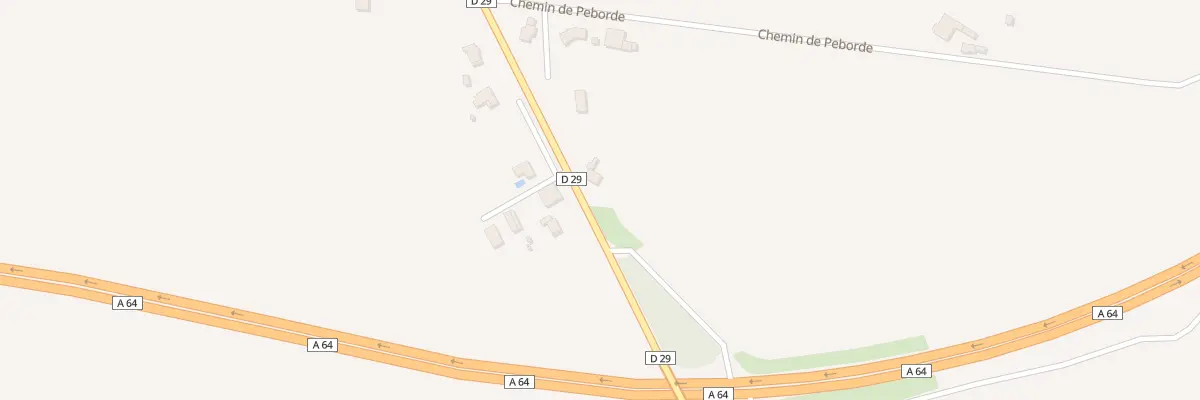 Plan du 3013 Rte de Salies à Sorde-l’Abbaye
