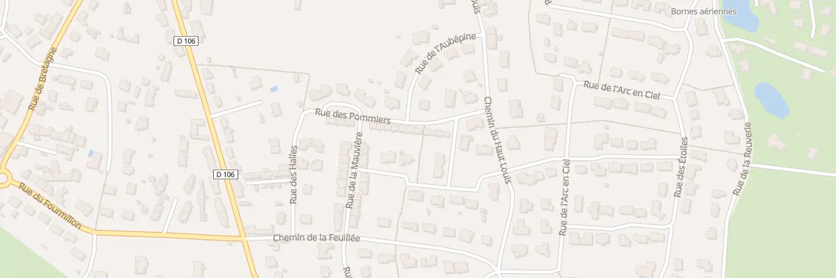 Plan du 20 Rue des Pommiers à Saint-Pierre-la-Cour