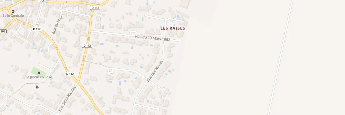 Plan du 5 Rue des Noues à Andilly