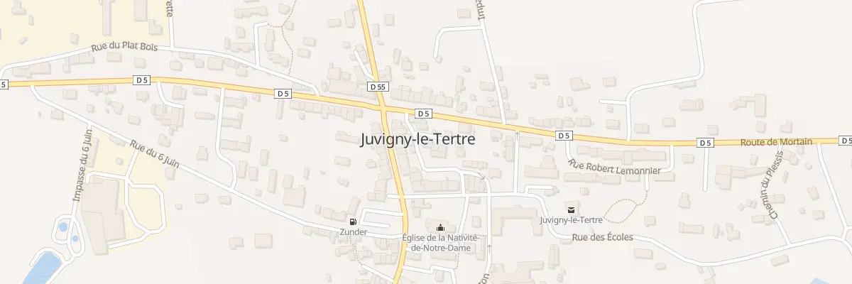 Plan du 9001 All des Tilleuls - Juvigny à Juvigny les Vallées