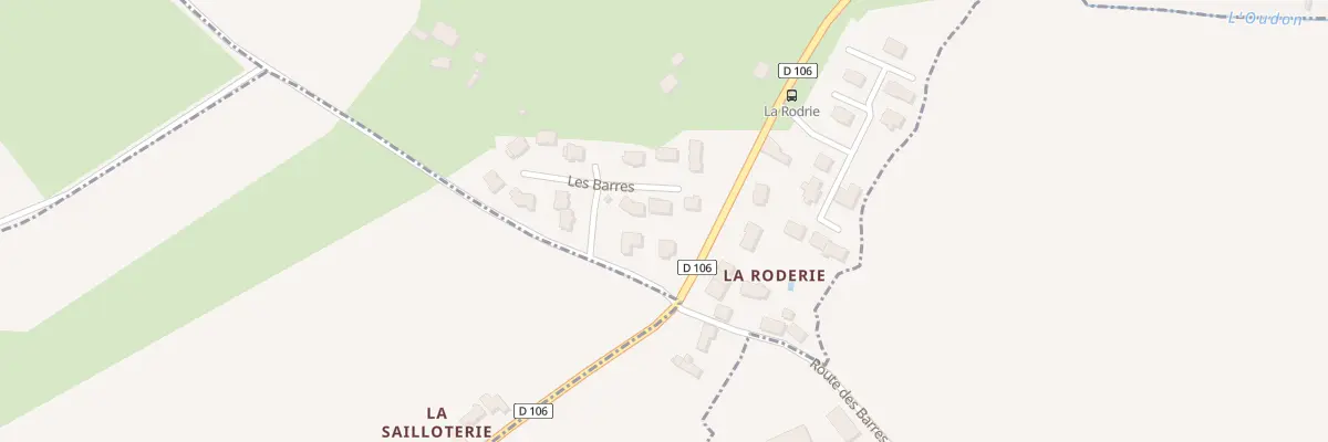 Plan du 4 Lot Le Clos des Barres à La Gravelle
