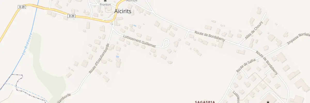 Plan du 10 Lot Guillemet à Aïcirits-Camou-Suhast