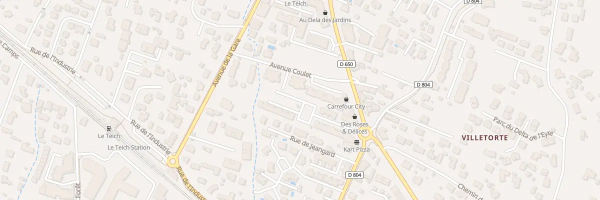 Plan du 5 Rue Martial Garnung au Teich