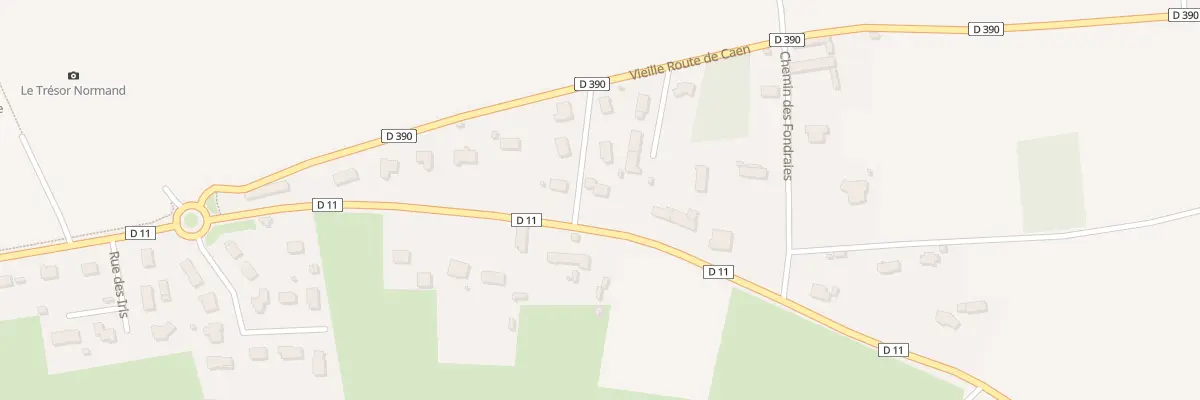 Plan du 2 Rue de la Lande à La Barre-de-Semilly