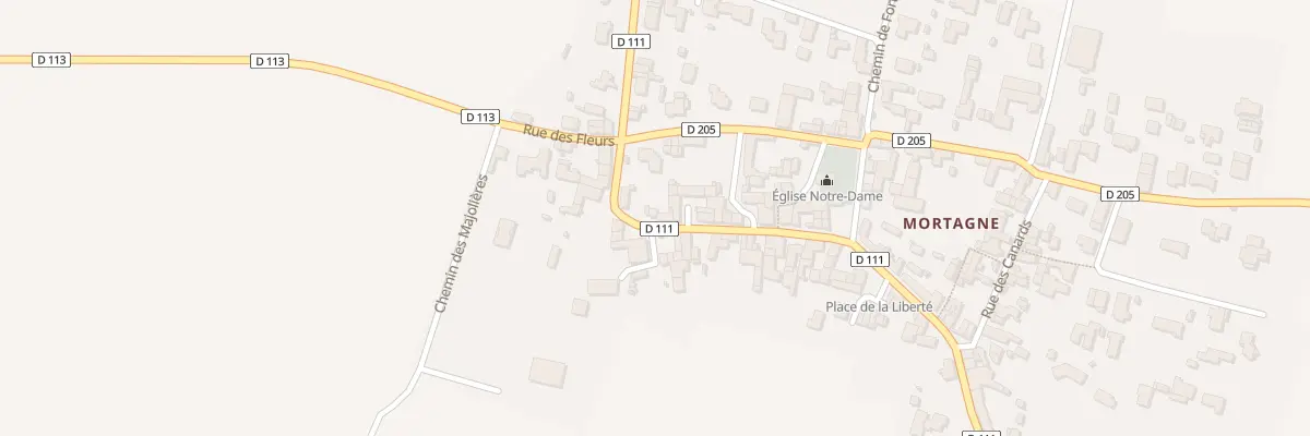 Plan du 16 Rue Jean Perry à Thairé