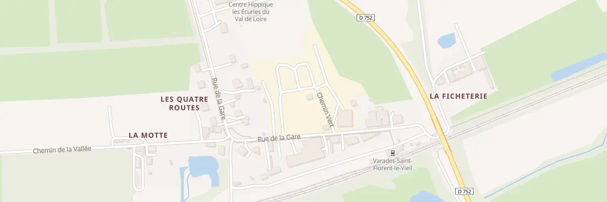 Plan du 110 Che Vert à Loireauxence