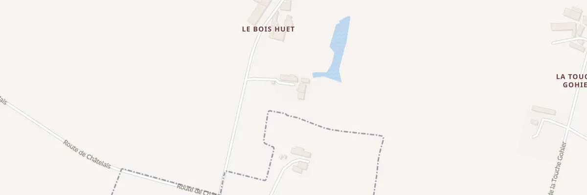 Plan du 1320 Che du Bois Huet à Renazé