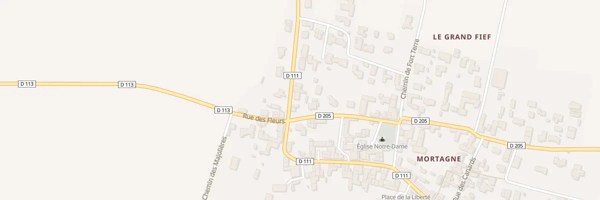 Plan du 20 Rue Jean Perry à Thairé