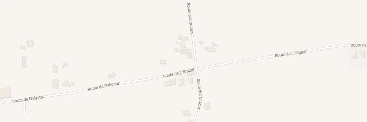 Plan du 485 Rte des Braous à Yzosse