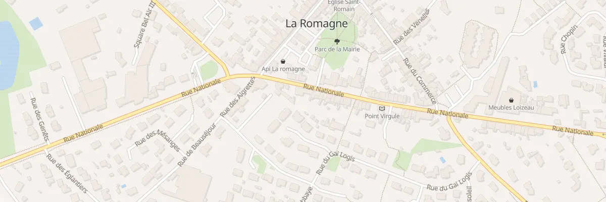 Plan du 63 Rue Nationale à La Romagne