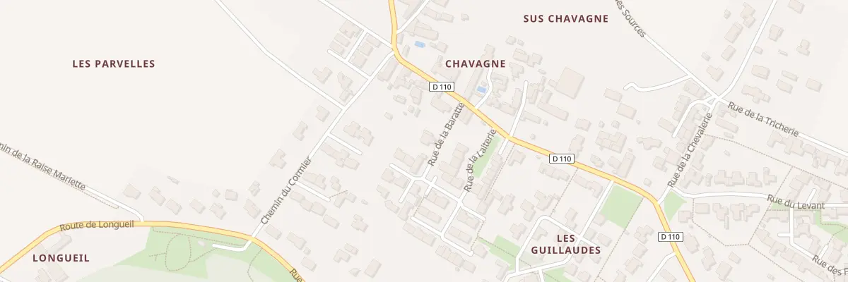 Plan du 21 Rue de Chavagne à Sainte-Soulle