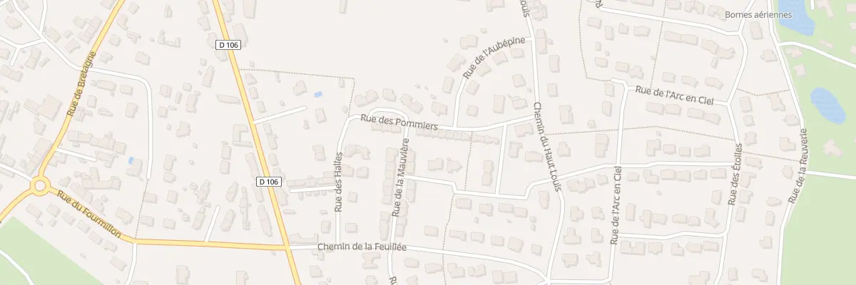 Plan du 10 Rue des Pommiers à Saint-Pierre-la-Cour