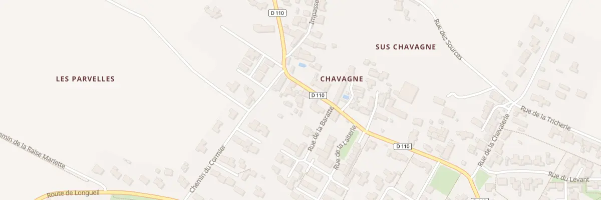 Plan du 25 Rue de Chavagne à Sainte-Soulle