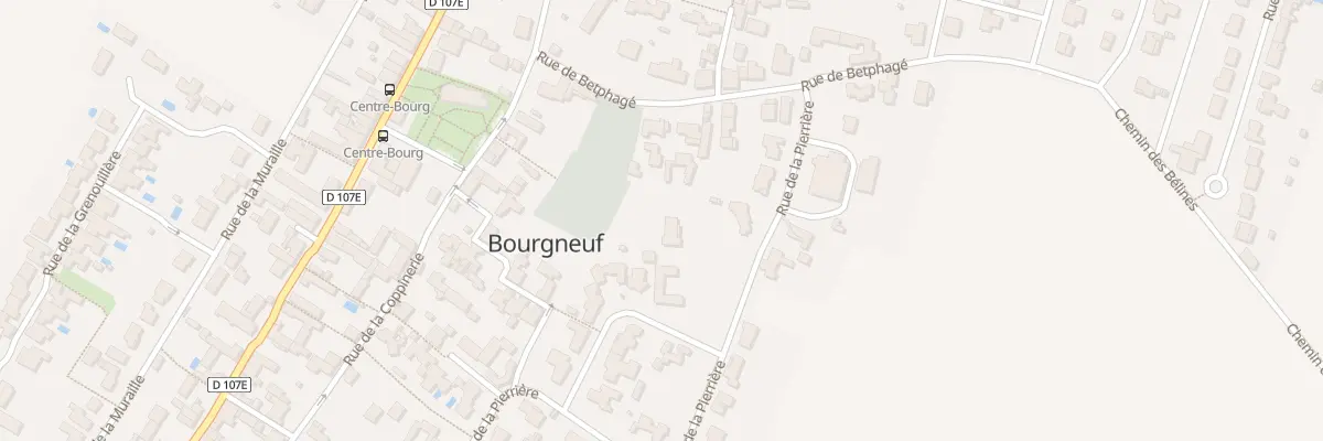 Plan du 10 Rue de la Pierrière à Bourgneuf