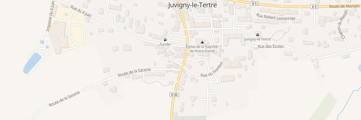 Plan du 2 All des Deux Puits - Juvigny à Juvigny les Vallées