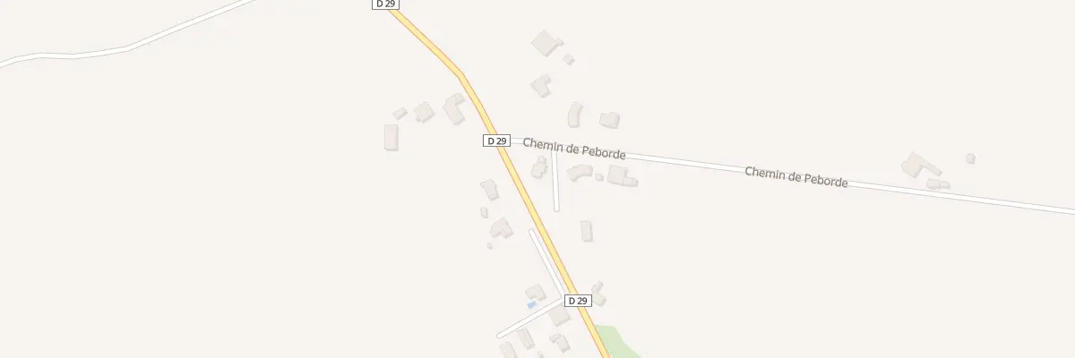 Plan du 28 Chem de Peborde à Sorde-l’Abbaye