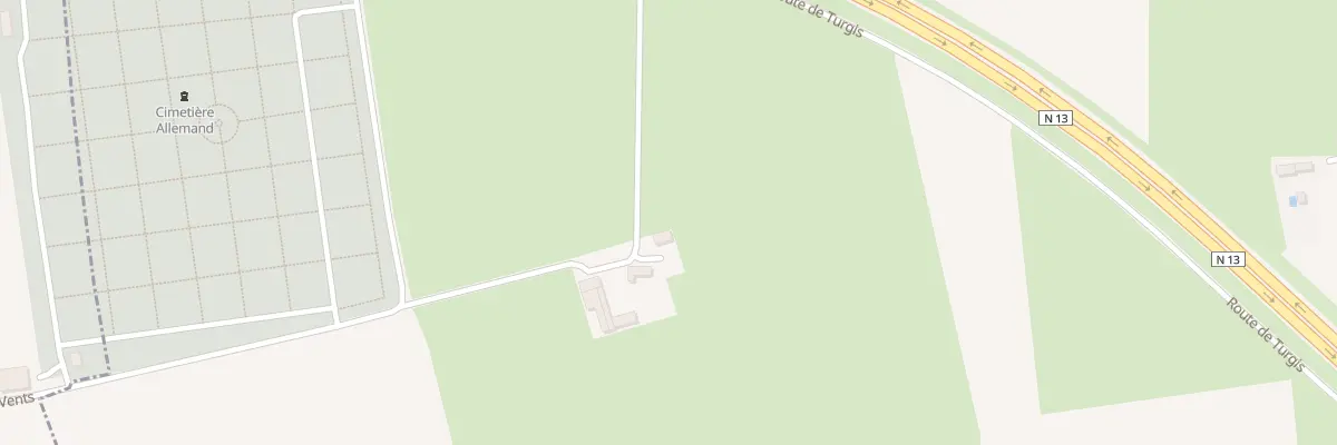 Plan du 1185 Rte de Turgis à La Cambe