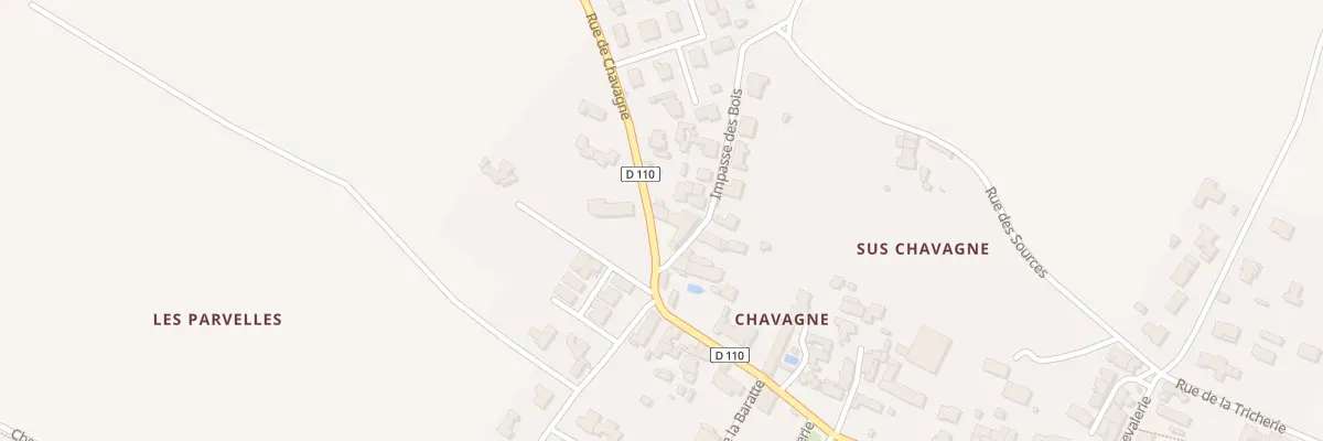 Plan du 30 Rue de Chavagne à Sainte-Soulle