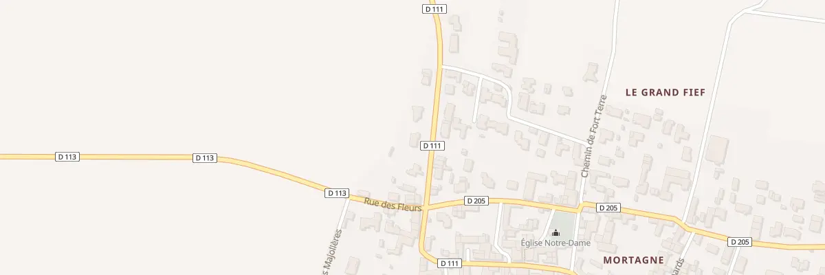 Plan du 39 Rue Jean Perry à Thairé