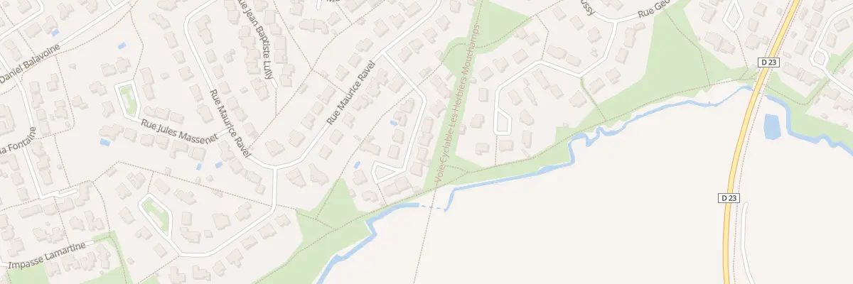 Plan du 10 Rue Clément Janequin aux Herbiers