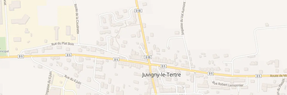 Plan du 11 Rue du Mesnil Tove - Juvigny à Juvigny les Vallées