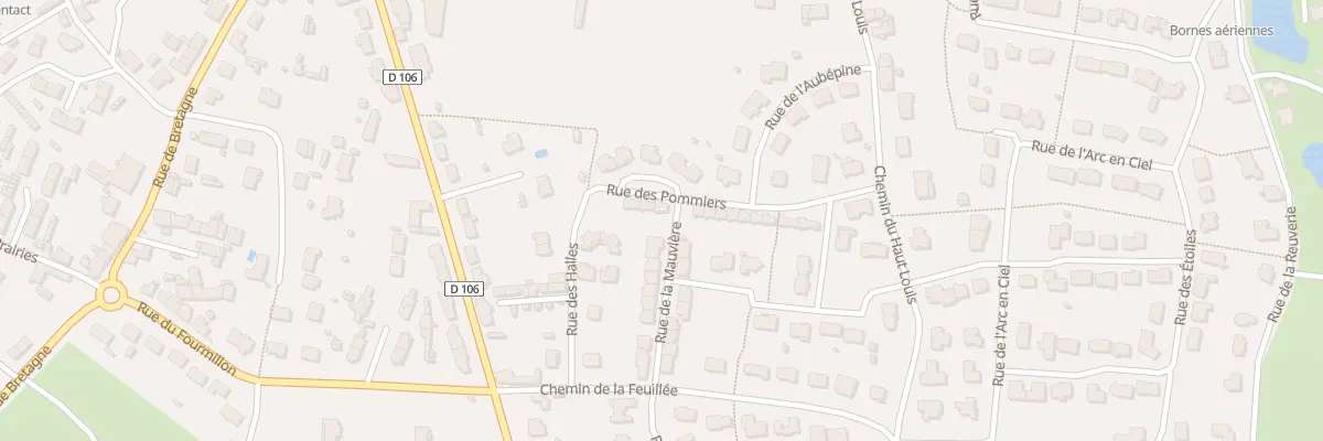 Plan du 6 Rue des Pommiers à Saint-Pierre-la-Cour