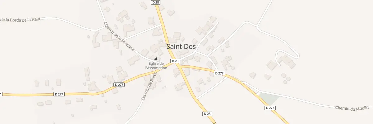 Plan du 3 Rte de Salies-de-Bearn à Saint-Dos