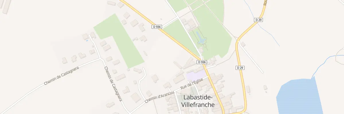 Plan du 5058 Borde de Mourlanne à Labastide-Villefranche