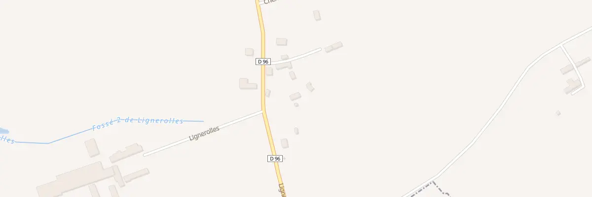 Plan du 5 Lignerolles à Domjean