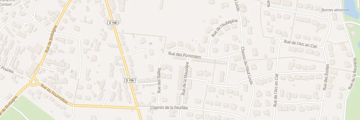 Plan du 4 Rue des Pommiers à Saint-Pierre-la-Cour