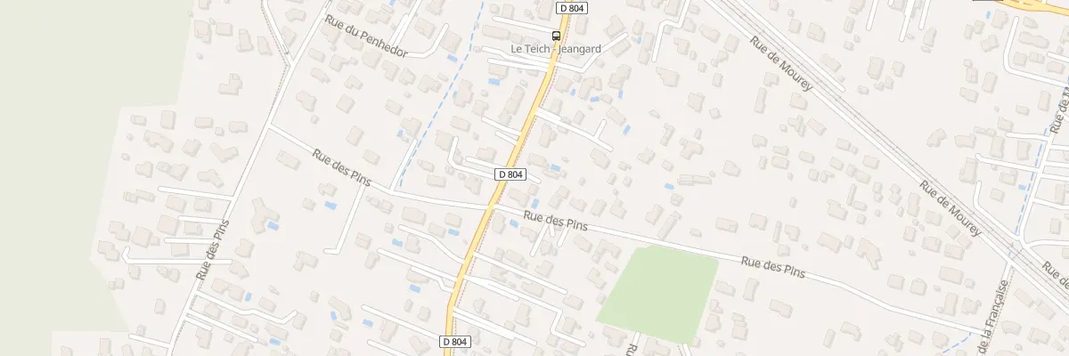 Plan du 17B Rue de Boulange au Teich